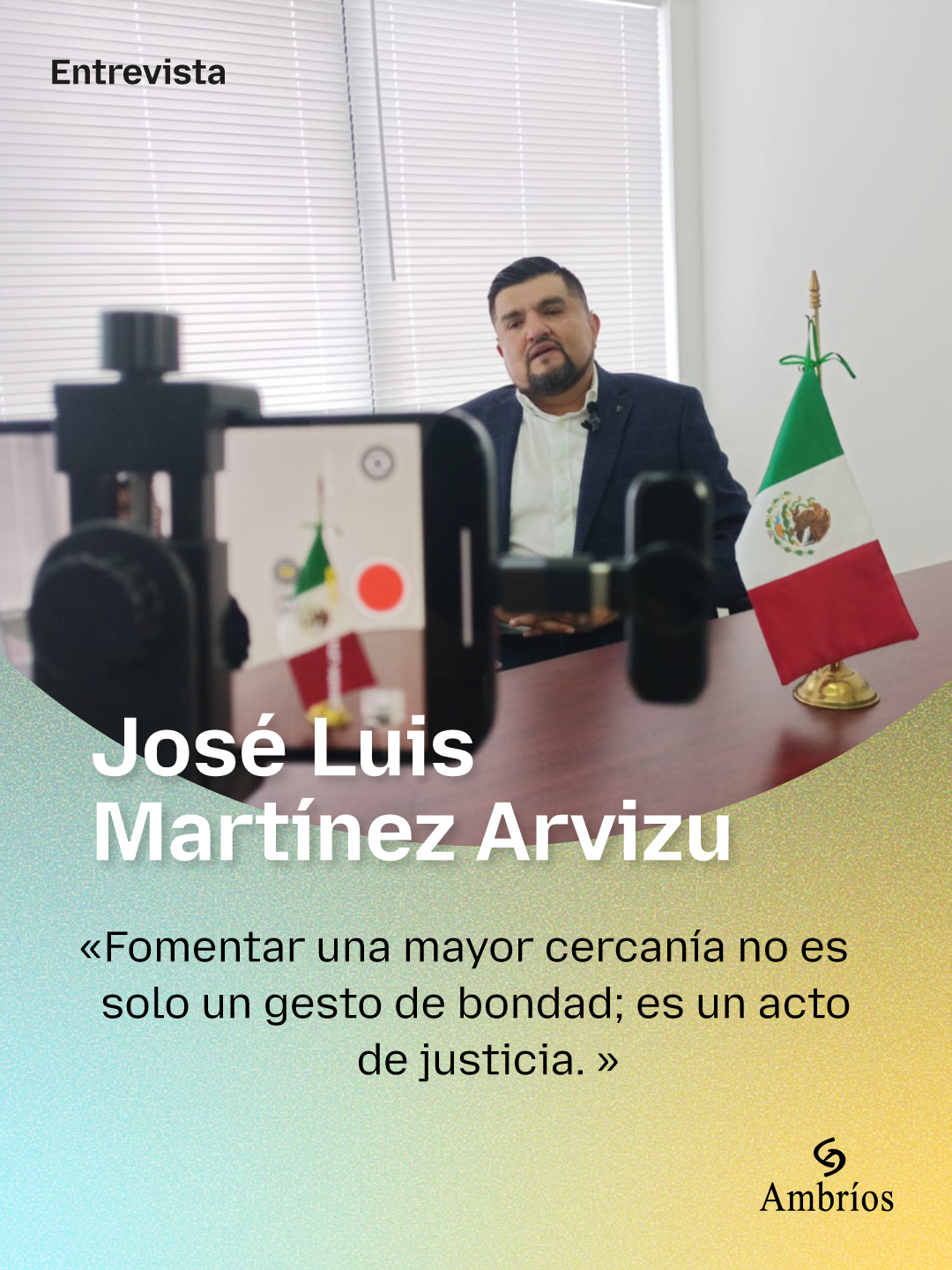 Entrevista a José Luis Martínez Arvizu, autor de «Espejo de lo que seré»
